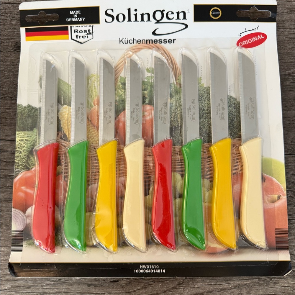 Solingen Kitchen Knife Set – Made in Germany